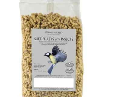 Johnston & Jeff - Suet Pellets with Mealworm – 12.75Kg