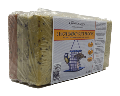 Johnston & Jeff - Suet Block Multipack - 6 x 300g