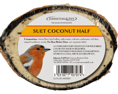 Johnston & Jeff - Suet Coconut Half