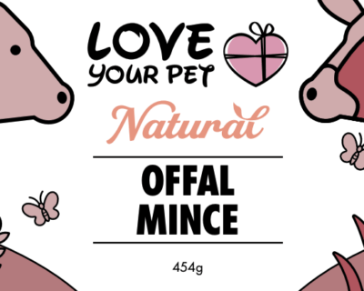 Love You Pet Natural  OFFAL MINCE