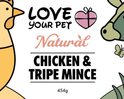 Love You Pet Natural  CHICKEN & TRIPE MINCE