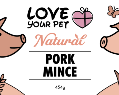 Love You Pet Natural  Pork Mince